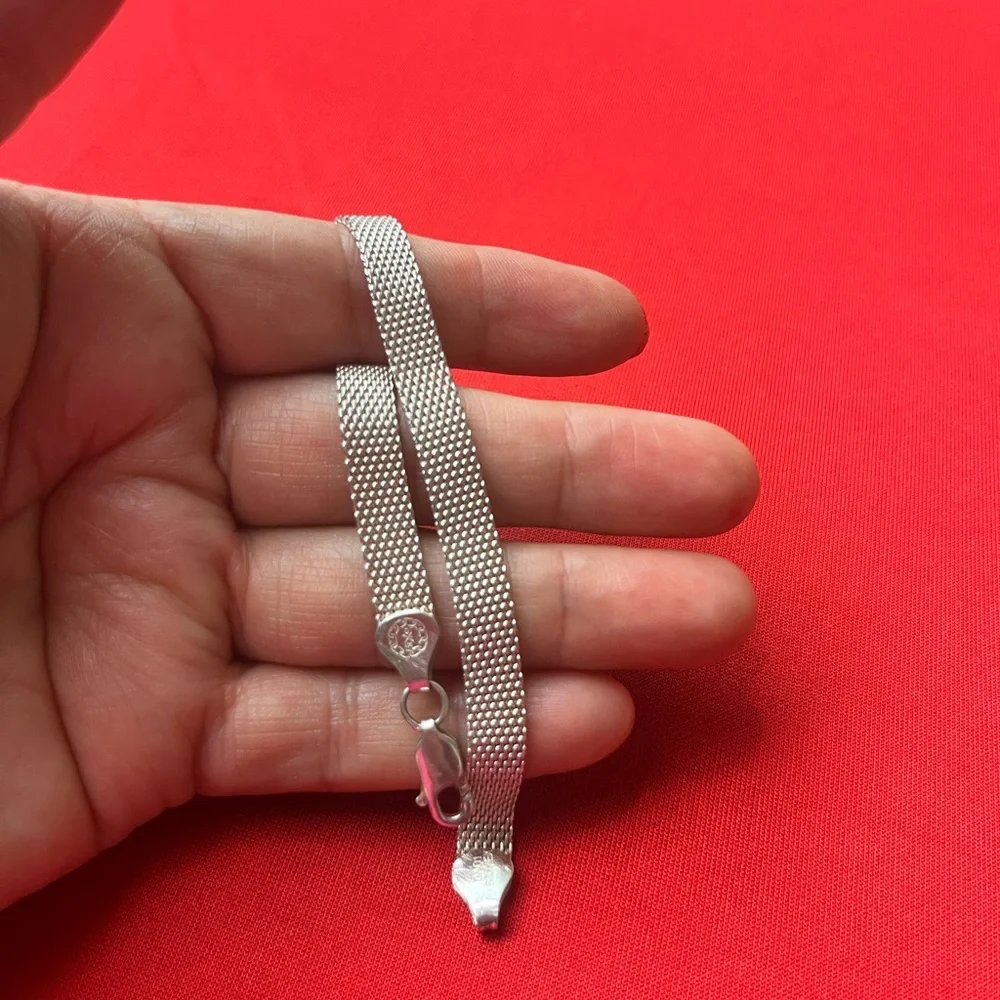 925‎ sterling silver men's bracelet